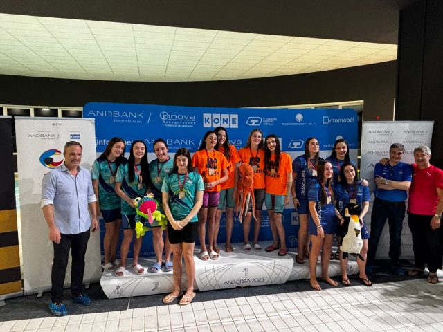 El trofeu Nadal posa punt final al 2025 per a la natació andorrana