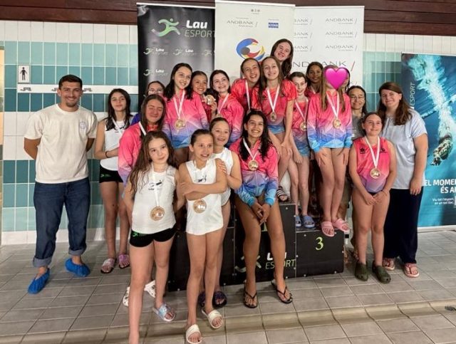 La Lliga Base de Natació Artística tanca la temporada amb una jornada plena de futur i talent