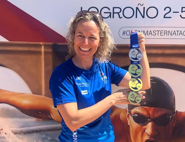 Estela Montejo aconsegueix tres ors i una plata al Campionat d’Espanya Open d’Estiu Màster