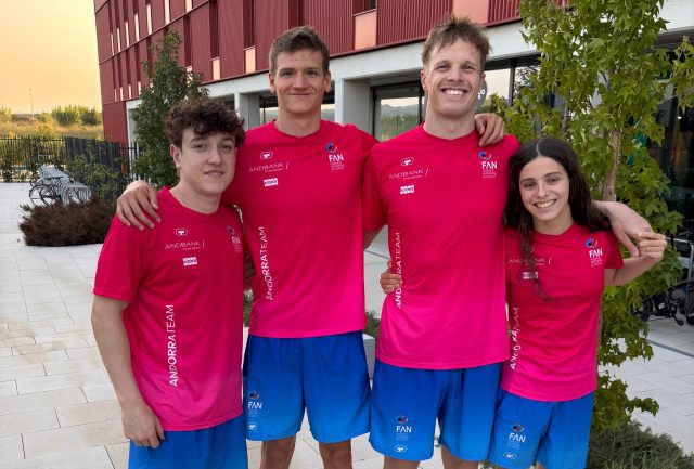 Bona actuació dels nedadors andorrans al Memorial Paulus Wildeboer de Sabadell